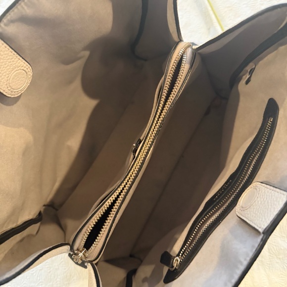 Kate Spade Knott Black and Cream Shoulder Bag - Picture 10 of 14